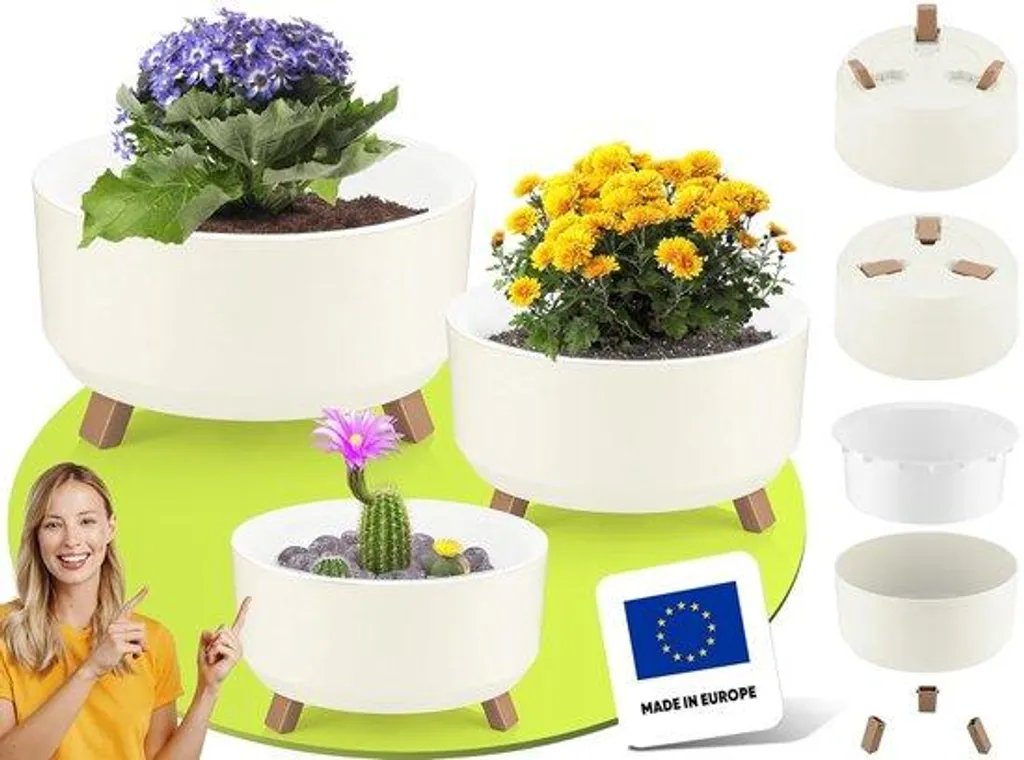 Set de jardinage polyvalent en plastique pour entretien plantes d'intérieur