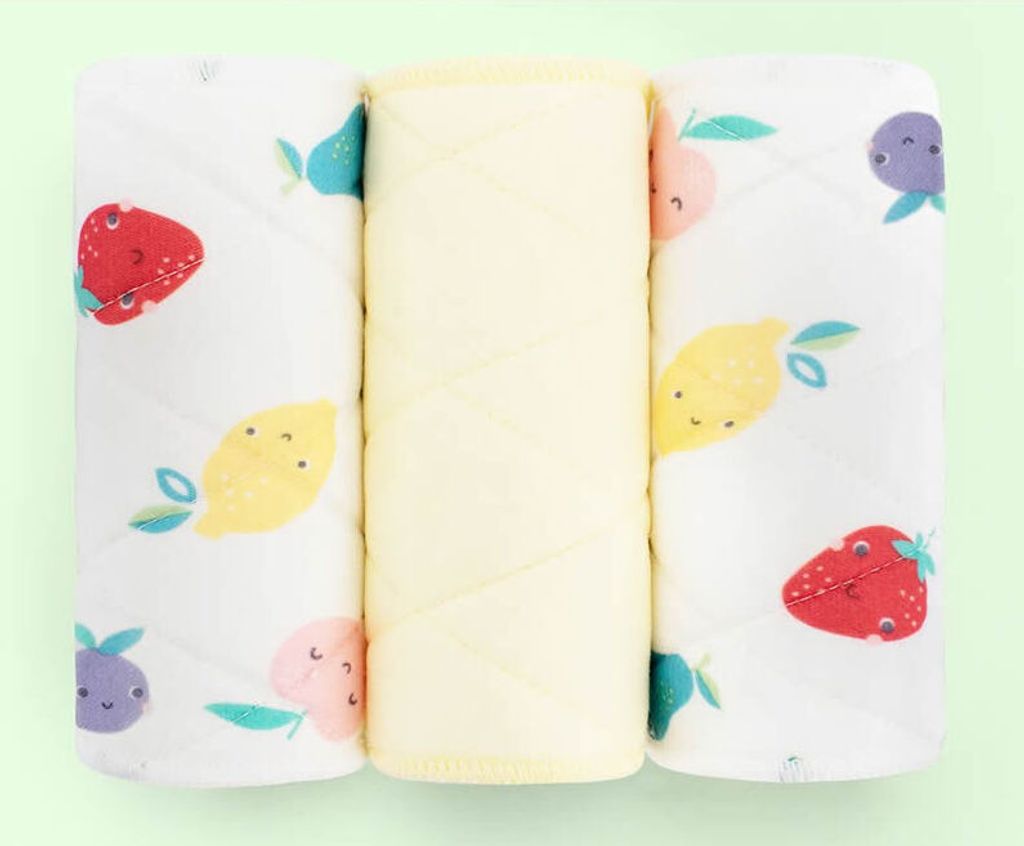 BambinoMio Mioboost Saugeinlage 3er-Set Motive Freche Früchtchen
