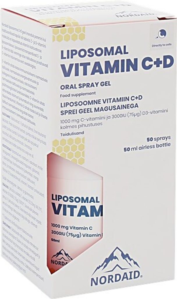 NORDAID Nahrungsergnzungsmittel Liposomal Vitamin CD Spray, BI8108