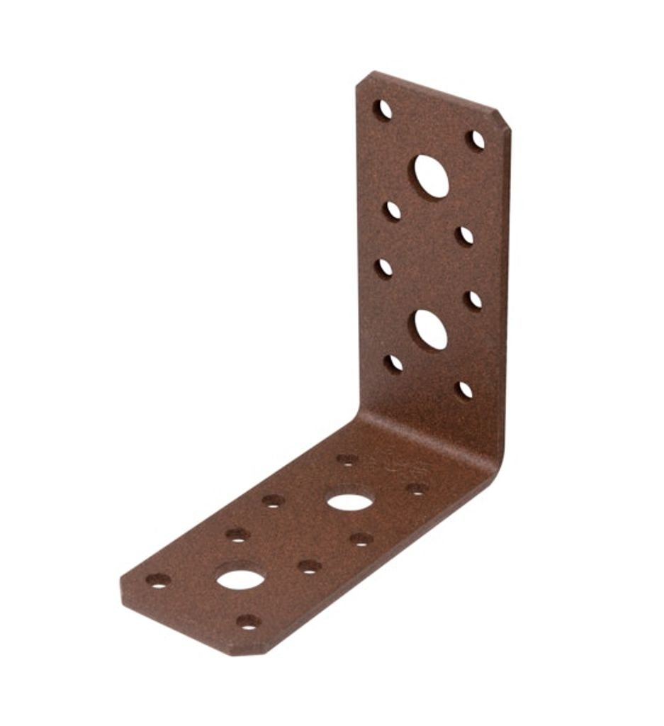 Alberts DURAVIS Winkelverbinder, rostbraun 90 x 90 x 40 mm