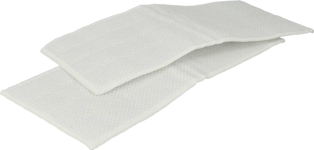 vhbw 2x Ersatzbezug kompatibel mit Kärcher KV 4 Premium, KV 4, WV 6 + KV 4, WV 6 + KV 4 Premium, WV 2 + KV 4 Premium Fensterwischer, Fensterreiniger