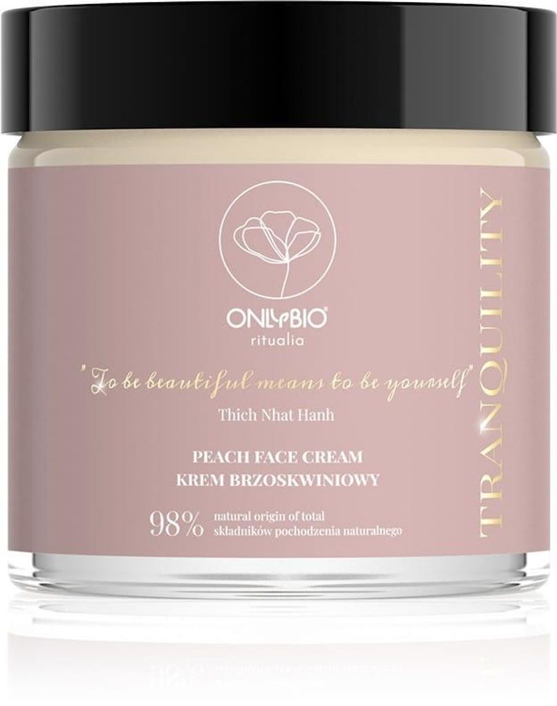 KREM DO TWARZY BRZOSKWINIOWY 50 ml - ONLY BIO (RITUALIA)