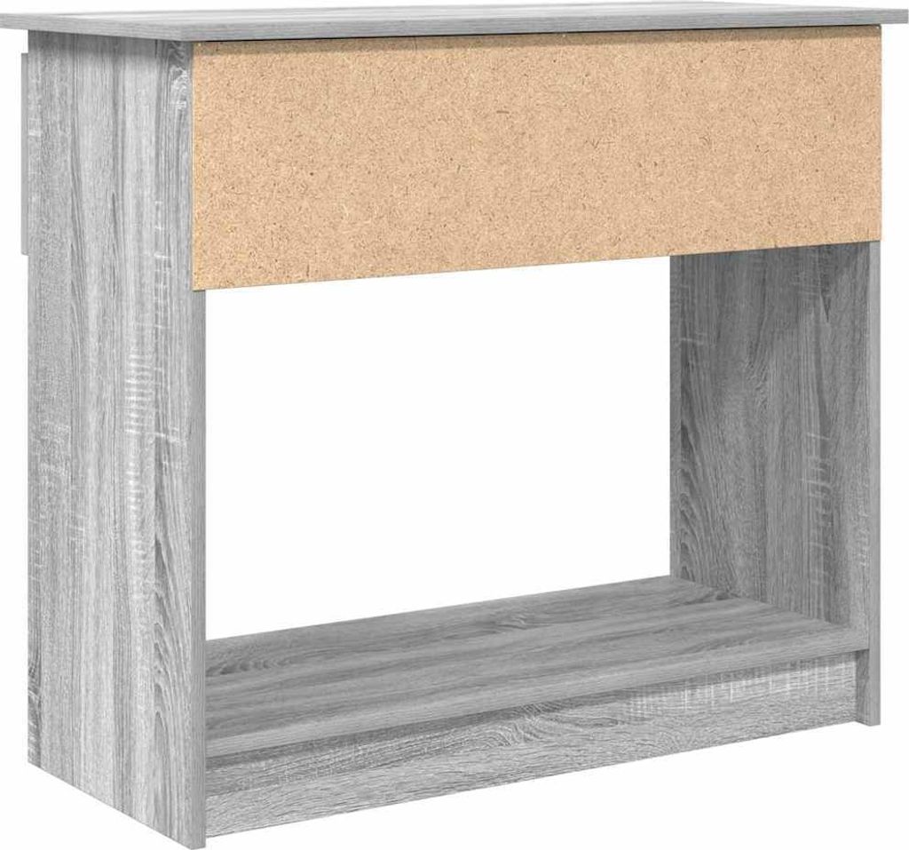 Konsolentisch mit Schubladen Grau Sonoma 85,5x38,5x74,5 cm