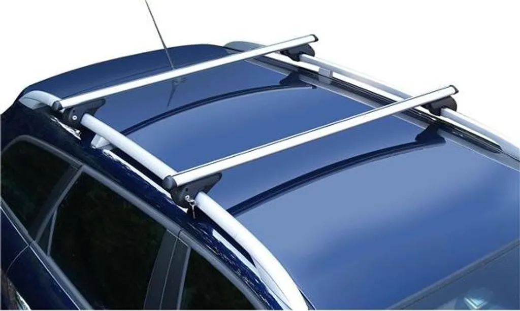 Menabo Brio Barre Portatutto Saab 9-3 SportHatch 2002-2008 Alluminio 90kg - 5