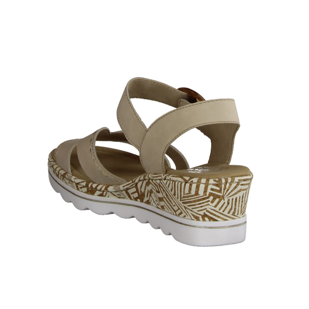 Rieker Keilsandaletten 67173 Damen 31353430373139 Beige 37 Produktbild 29