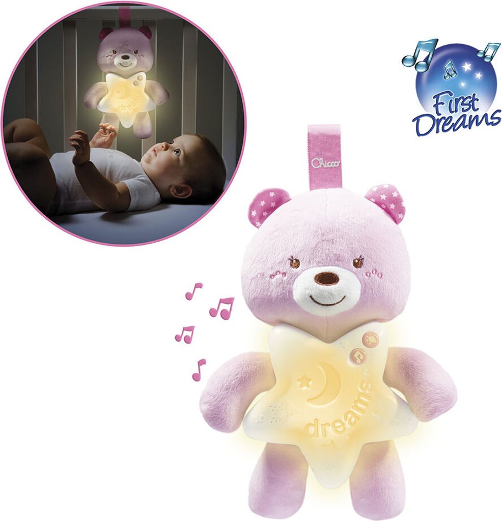 Chicco 000.09156.100.000 baby night-light Hanging stripe Pink