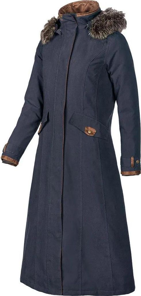 Baleno Kensington Warm Riding Winter Mantel Grau S Damen Grau S