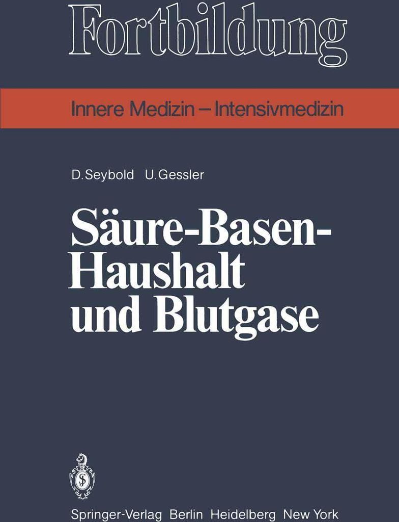 Säure-Basen-Haushalt und Blutgase