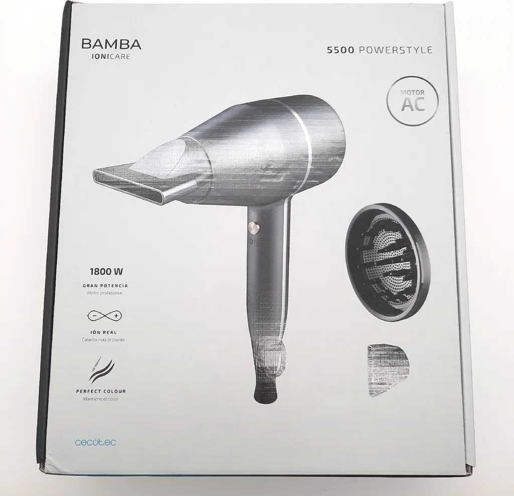 Sèche-cheveux Cecotec Bamba IoniCare 5500 PowerStyle 1800W Dark Grey - 8