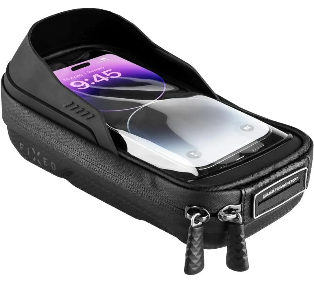 Support Téléphone Vélo avec Étui Étanche FIXED pour Écrans 6.8 Pouces