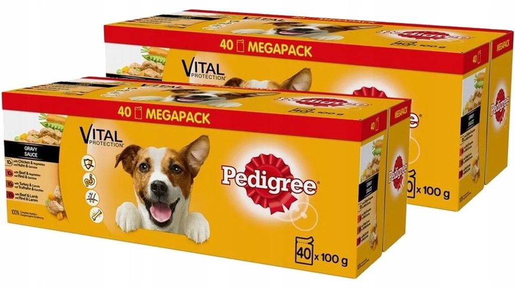 Pedigree 40x 100g - Selección para adultos, en salsa Imagen del producto 