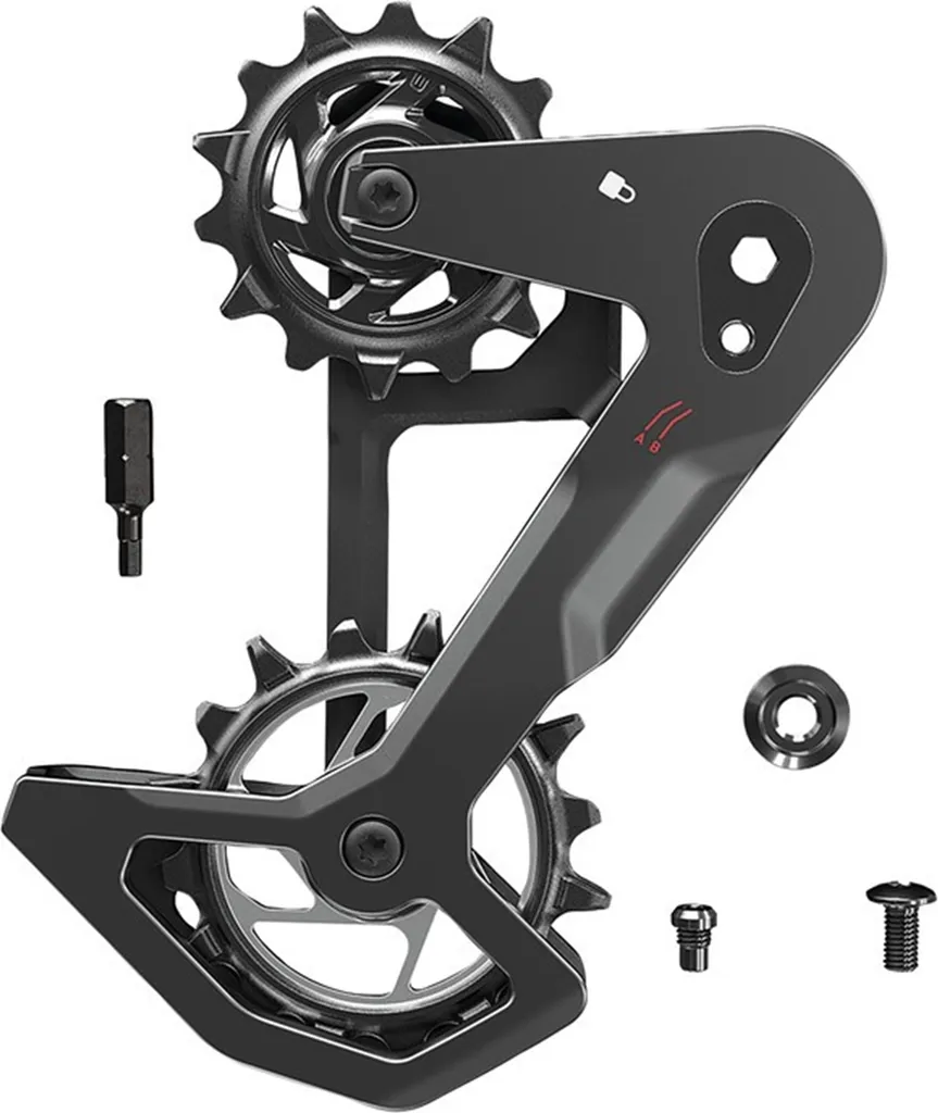 Réduisez les bruits de chaîne avec les galets Sram Eagle AXS T-Type Argent