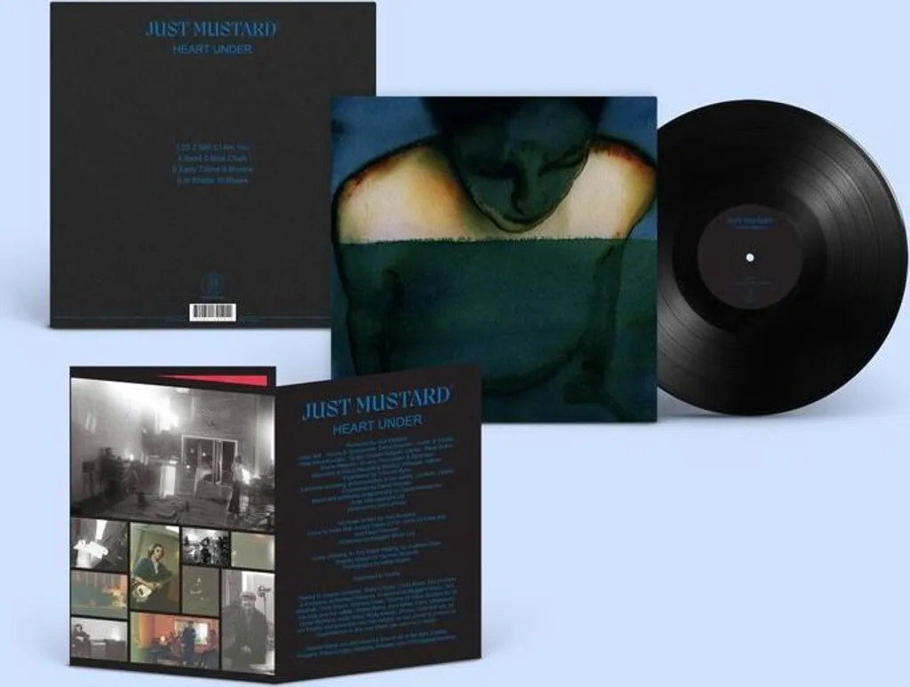 Just Mustard Heart Under Vinyle LP - Album Post-Punk Edition H-Type