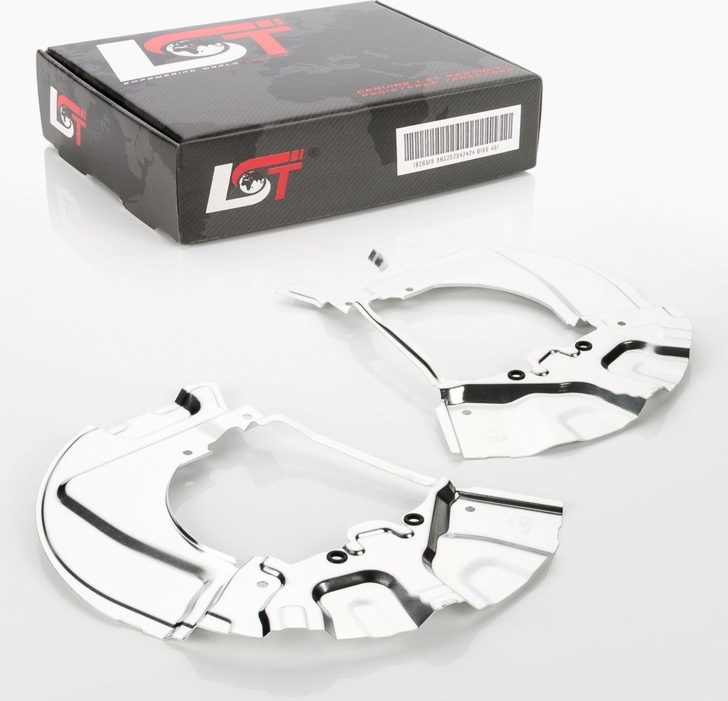 2x Ankerblech Schutzblech Bremsscheibe Deckblech vorne LR für BMW 5er E60 E61