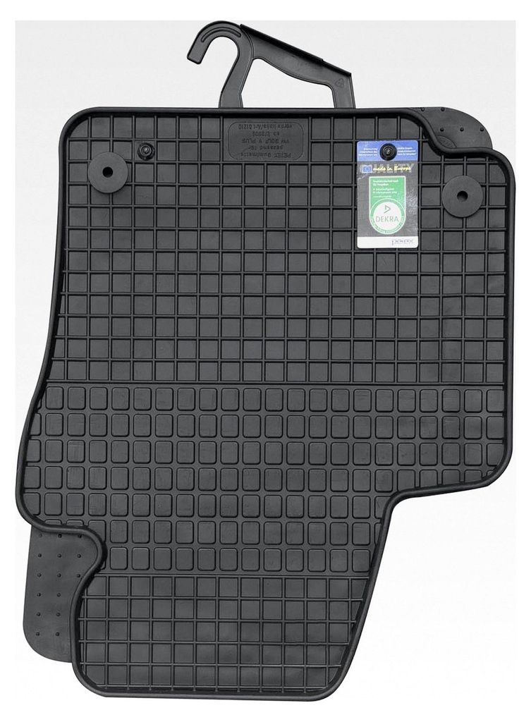 Gummimatten für passend für Golf V Plus ab 02/2005-04/2014 Fußmatten schwarz 4-teilig