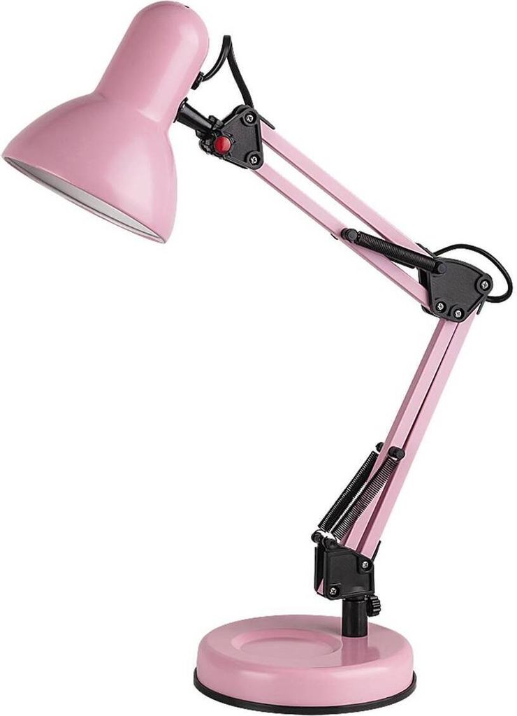 Lampe de bureau pour filles rose E27 Samson 4179 Rabalux Image du produit 