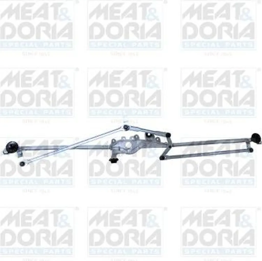 Rampe d'essuie-glace pour Opel Astra J - MEAT & DORIA 227036 durable