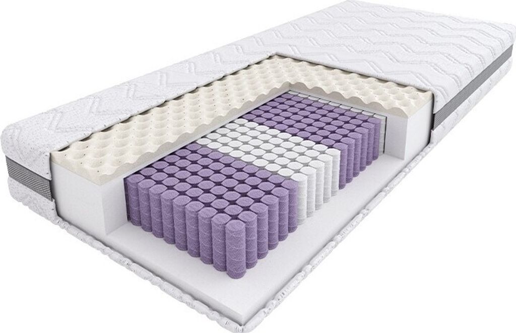 Federmatratze 80x200 Original Multi der Marke MR MATTRESS mit Latex-Oberschicht