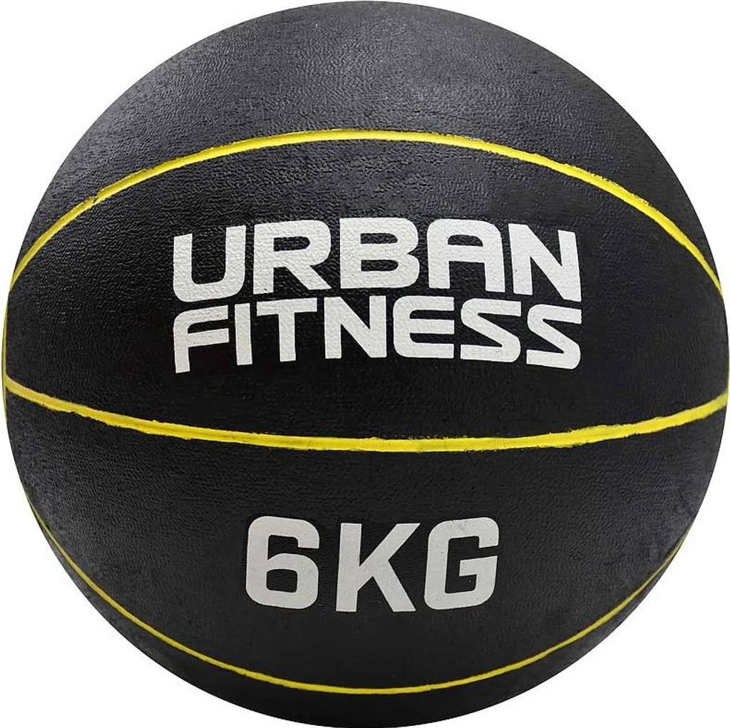 Medizinball 6kg Jaune : Améliorez votre Posture et Force de Frappe