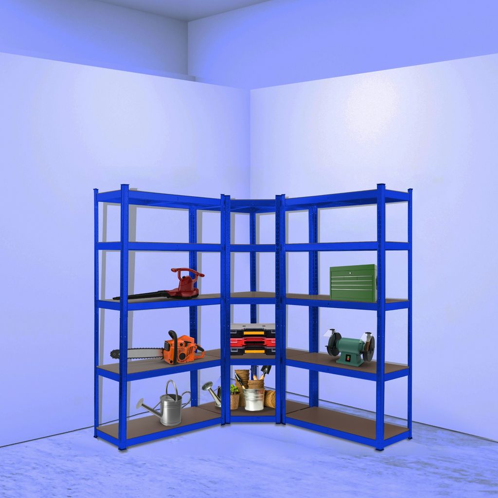 AREBOS 3er Set Schwerlastregal Eckregal Kaufland de