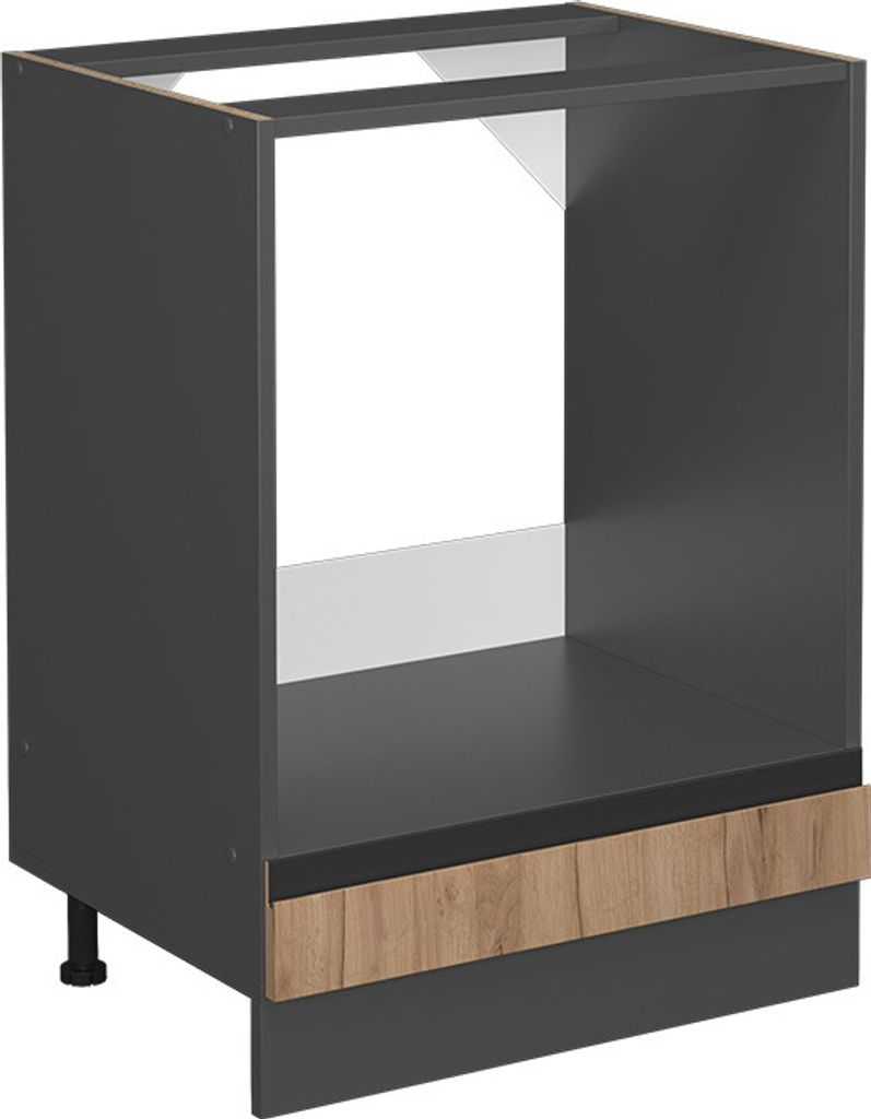 Herdumbauschrank Vicco R-Line Goldkraft Eiche 60 cm Produktbild 