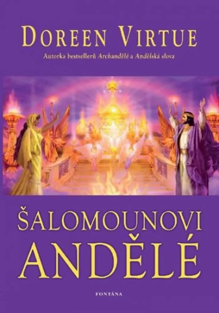 Livre Les Anges de Salomon Doreen Virtue pour Méditation Ésotérique
