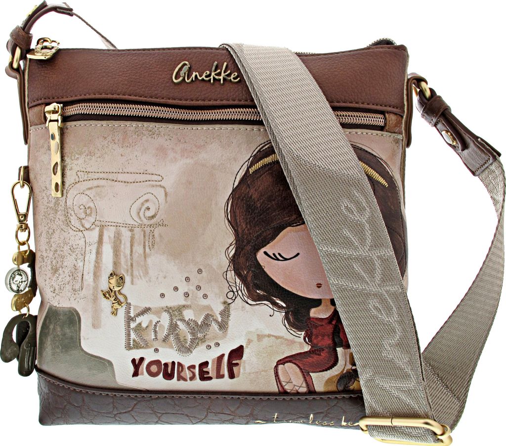 Anekke Bolso Bandolera Damenaccessoires Taschen Mehrfarbig Freizeit, :