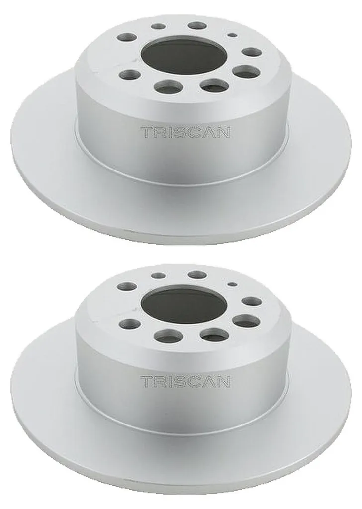 2 disques de frein TRISCAN Ø 281 mm pour VOLVO 240 - Haute Qualité