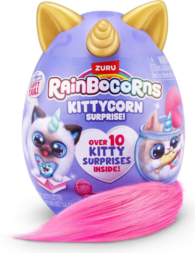 Rainbocorns Kittycorn pekvapen s blm ocskem