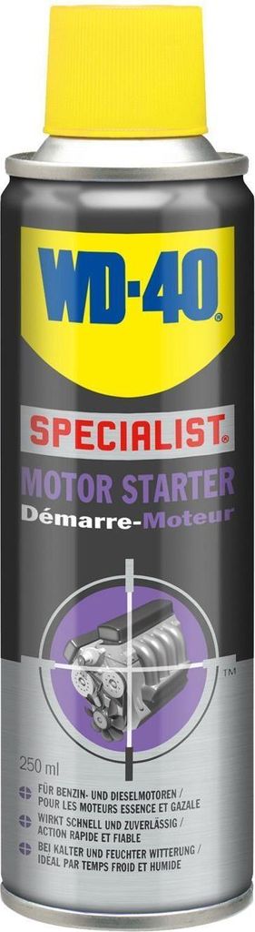 WD-40 Specialist Smart Straw Motorstarter 250 Milliliter Sprühdose Reifen