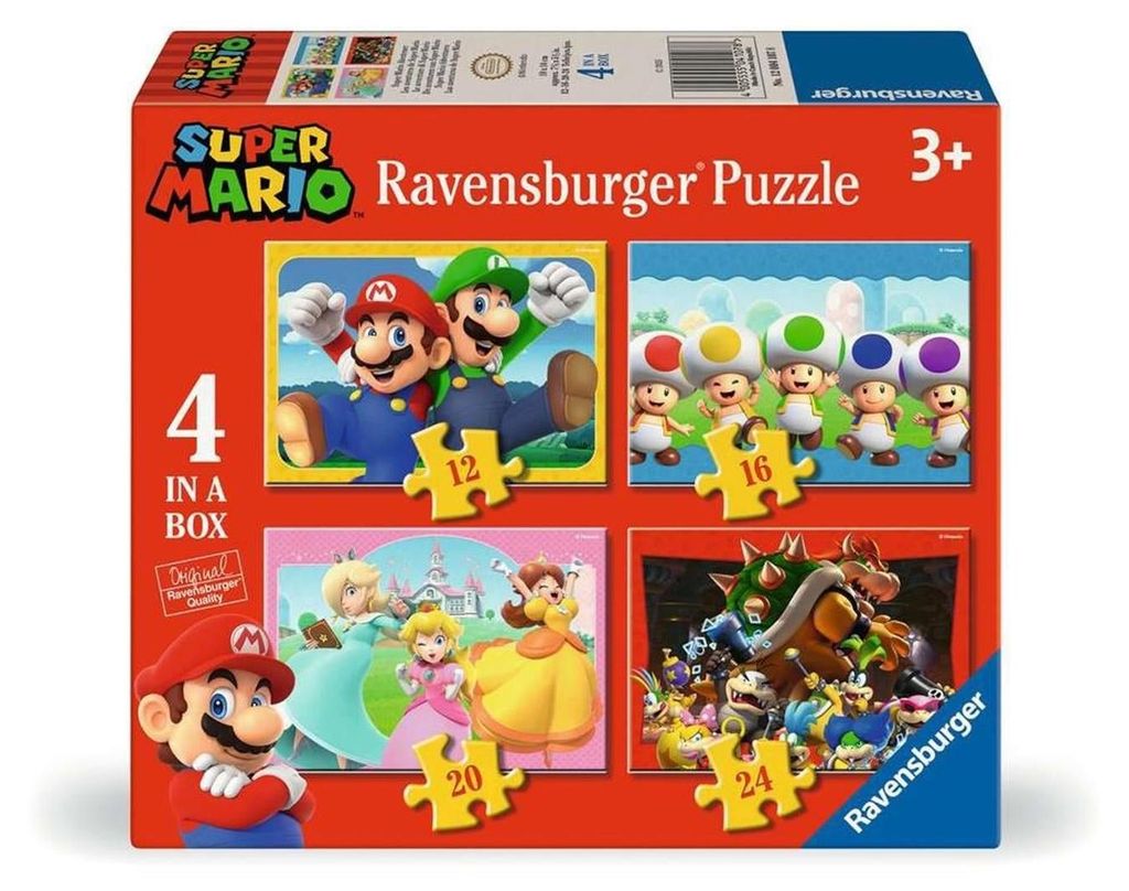Ravensburger 120041078, 12 Stück(e), Videospiel, 4 Jahr(e) Produktbild 