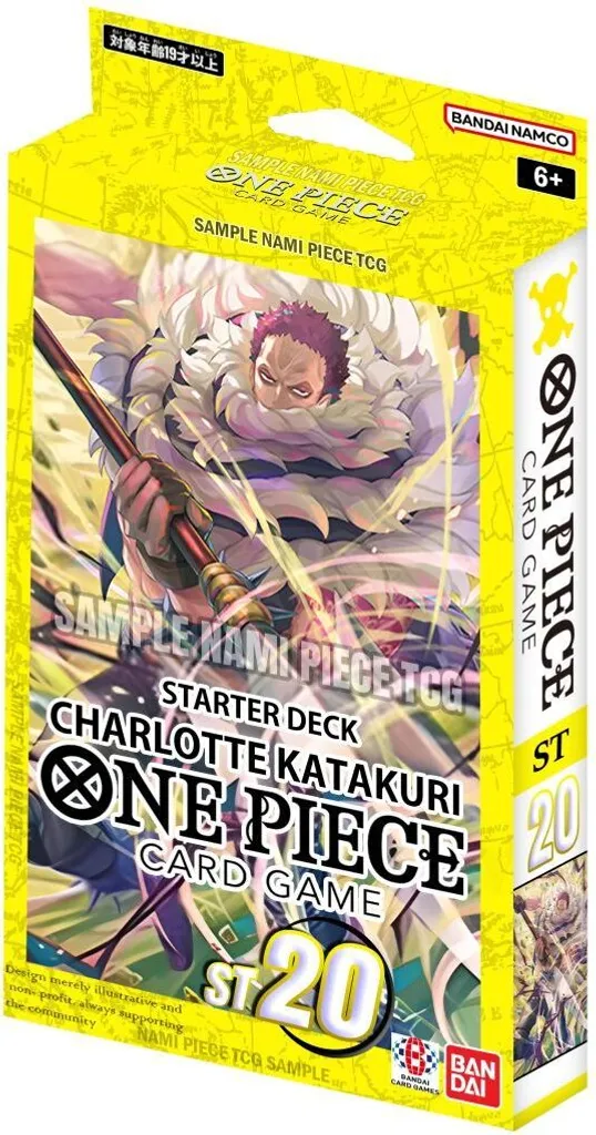 Jeu de Cartes One Piece ST20 Deck de Démarrage Jaune Katakuri FR