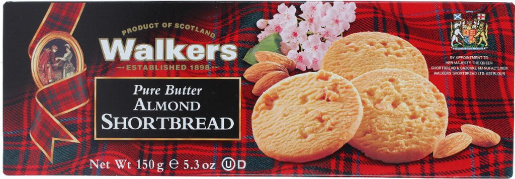 WALKERS SHORTBREAD, mit Mandelstückchen 150g Produktbild 
