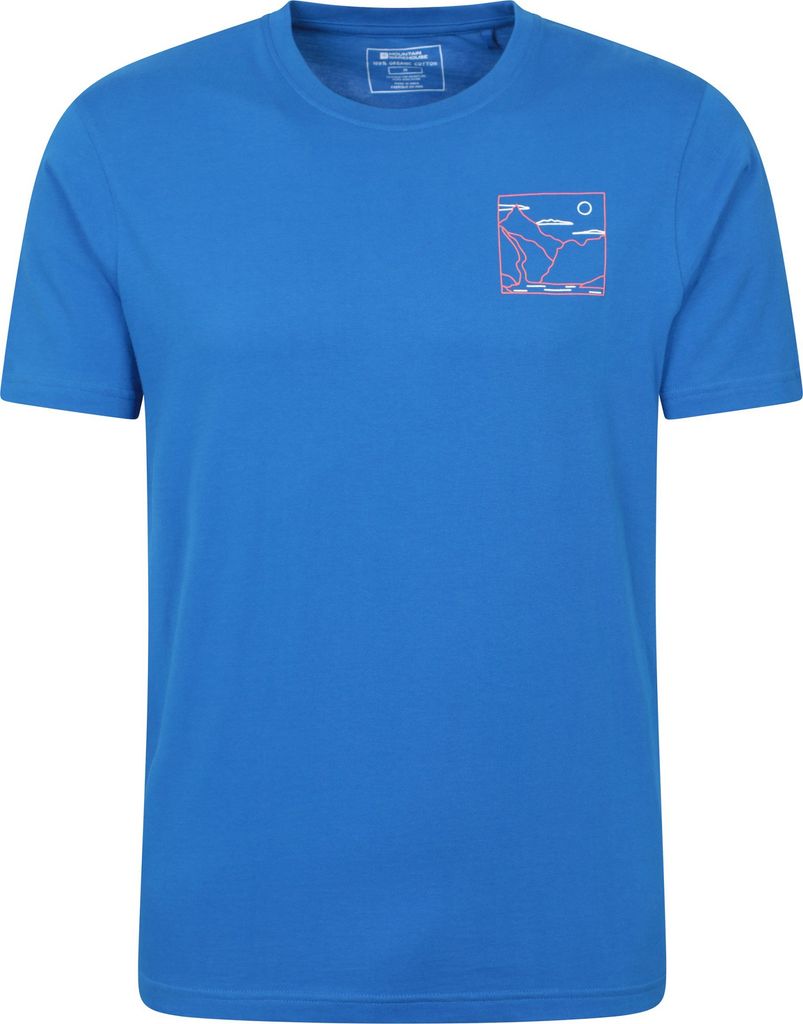 Mountain Warehouse - "Adventure Begins" T-Shirt für Herren MW3890 (4XL) (Kobalt)
