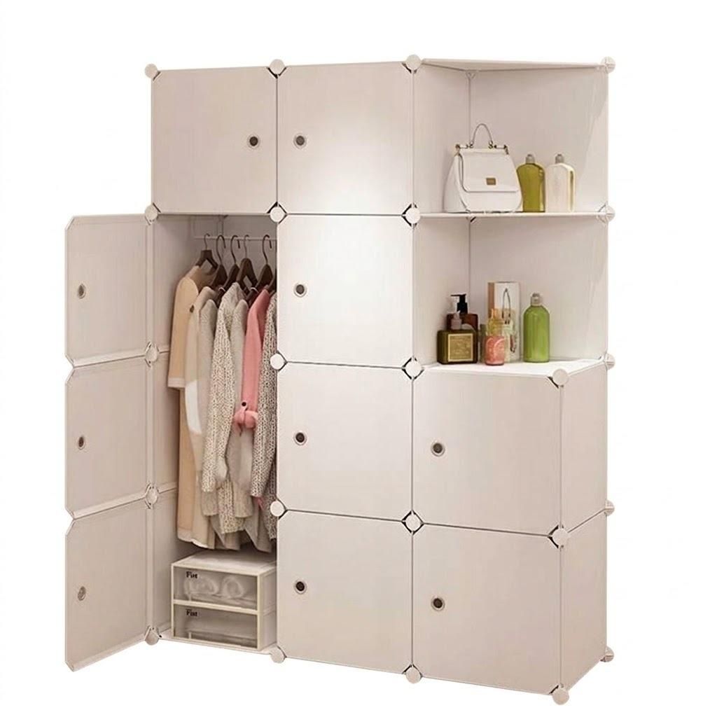 Modularer Kleiderschrank Kleiderschrank Weiss Modularer Produktbild 