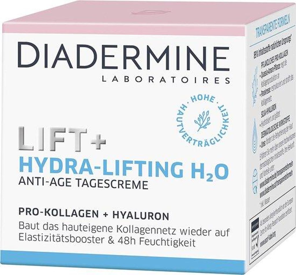 Diadermine Lift+ Hydra Day H2O 50ml Immagine del prodotto 