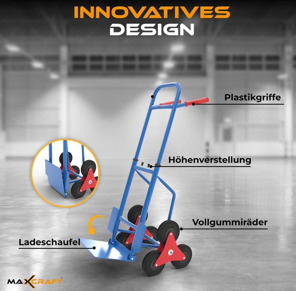 MAXCRAFT Treppenkarre bis 150 kg Produktbild 4