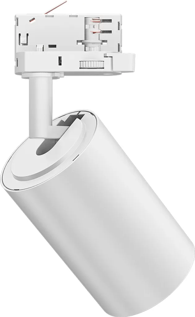 Projecteur LED 30W triphasé blanc 3CCT réglable de 3000K à 6000K - 5