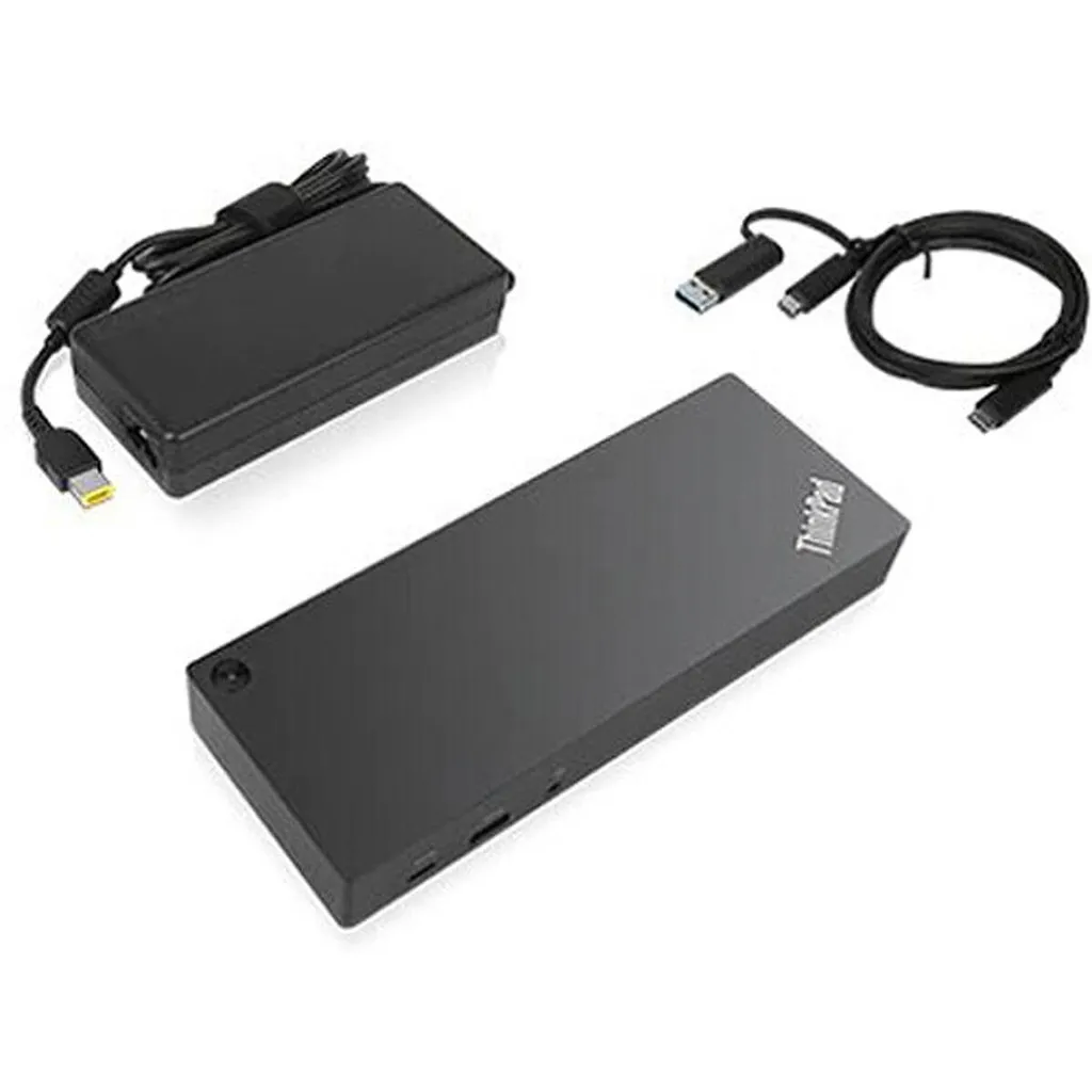 Réparez le manque de ports : Dock Lenovo Hybrid USB-C 4K 40AF0135US 135W