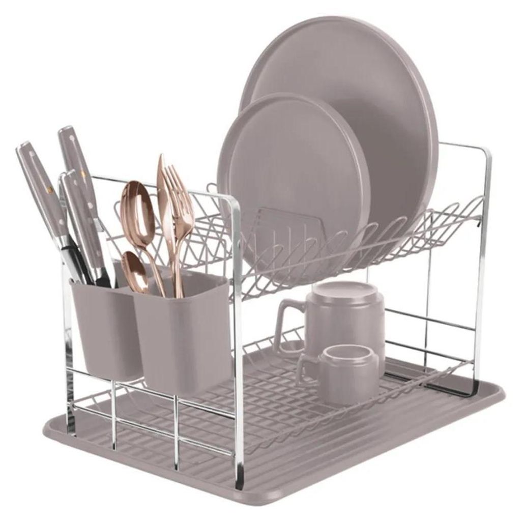 Berlinger Haus Égouttoir BH-8596 Taupe et Gris Image du produit 