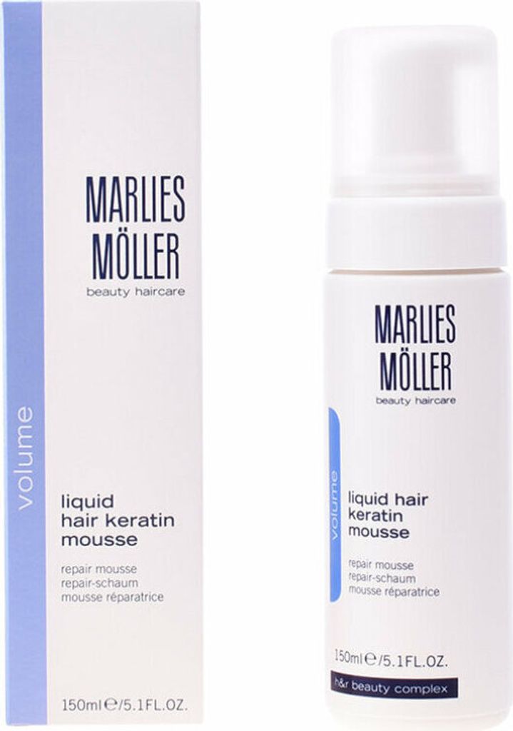 Marlies Möller Liquid Hair Keratin Mousse 150ml - schiuma Immagine del prodotto 