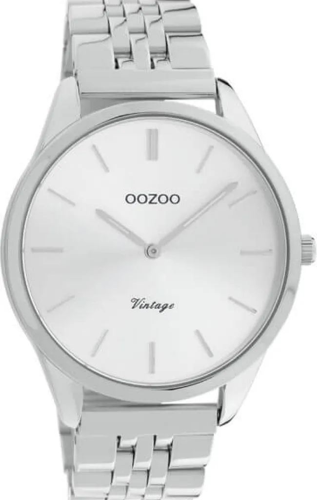 OOZOO Vintage 80/89 Bracciale unisex in acciaio inossidabile - Variante: argento