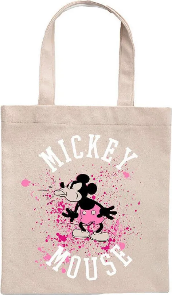 Sac en tissu Mickey Mouse Disney Beige Sun City - Tote Bag One Size