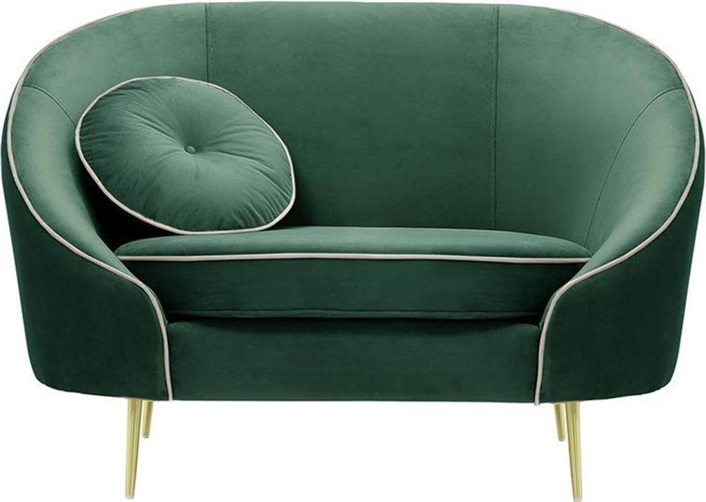 Sessel Kooper-Velluto 12-Contrast piping-gold metal