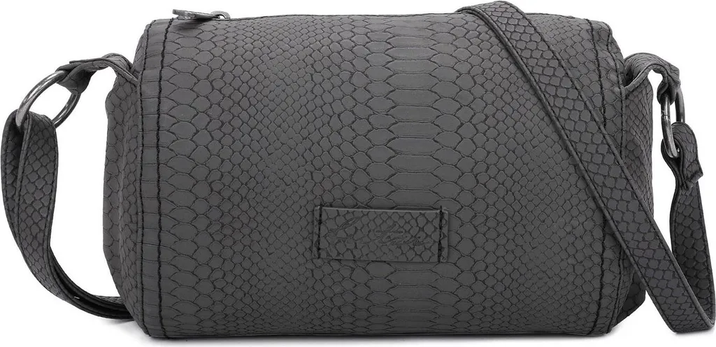 Borsa Nera Vegan Fritzi aus Preußen Ecxo Drum02 Crossbody Black Idol