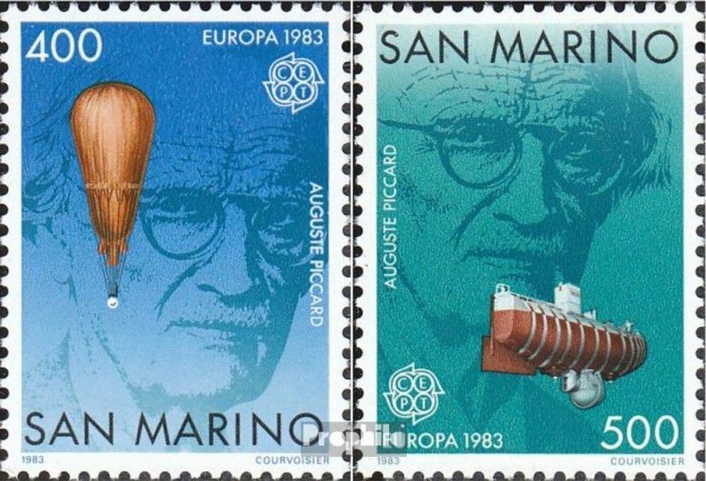 Briefmarken San Marino 1983 Mi 1278-1279 (kompl.Ausg.) postfrisch Europa