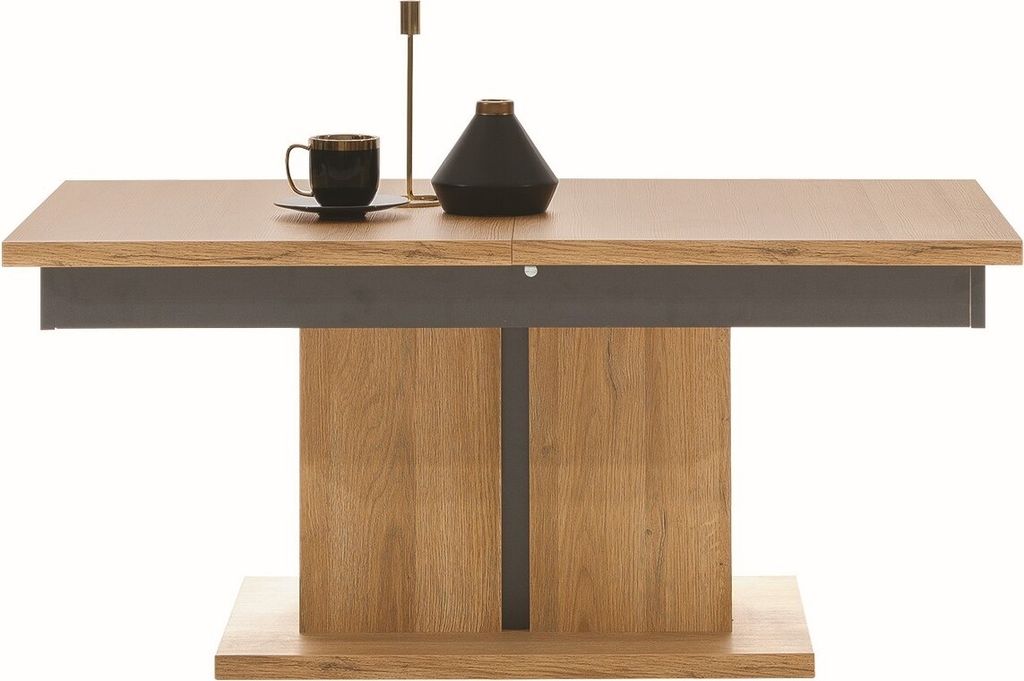 Furniture24 Couchtisch York Y14 ausziehbar 114/144cm Kaffetisch Wohnzimmertisch ausziehbar 114 x 144 cm