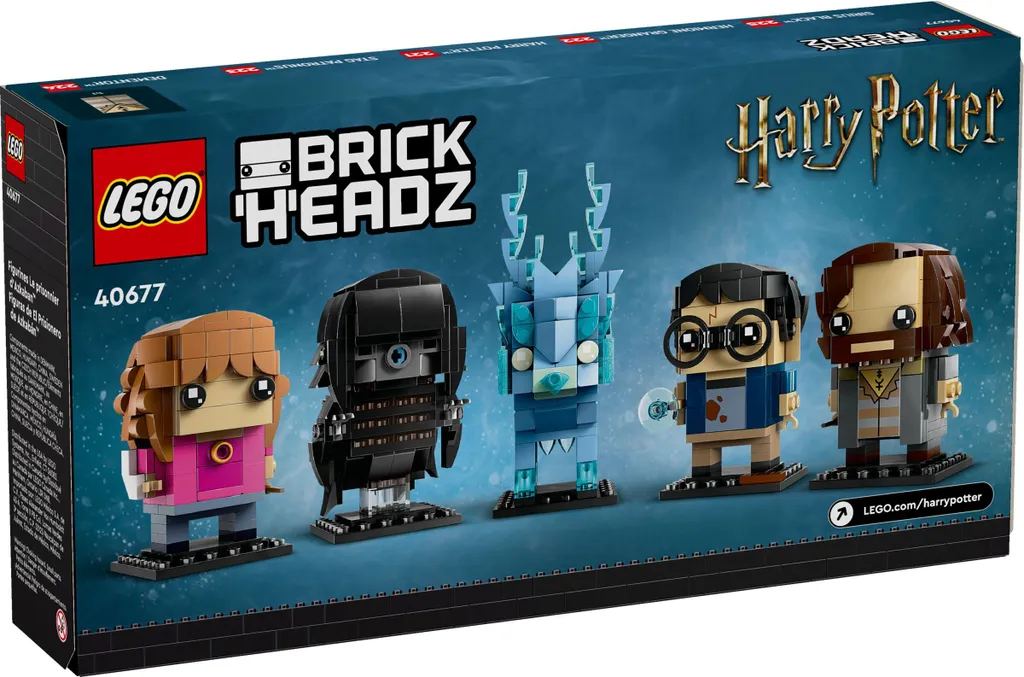 LEGO 40677 BrickHeadz Harry Potter figurines avec Patronus cerf translucide
