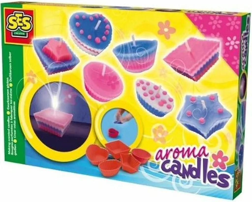 Candele SES Creative Fai da Te: Kit Creativo per Bambini Profumato