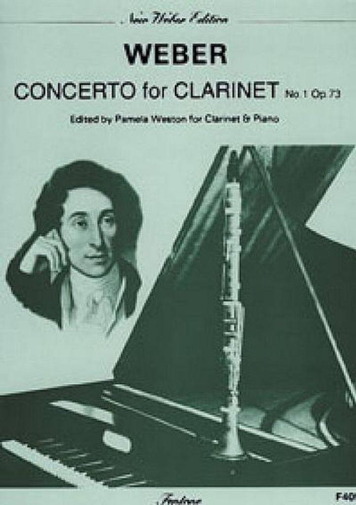 Concerto no.1 op.73for clarinet and piano